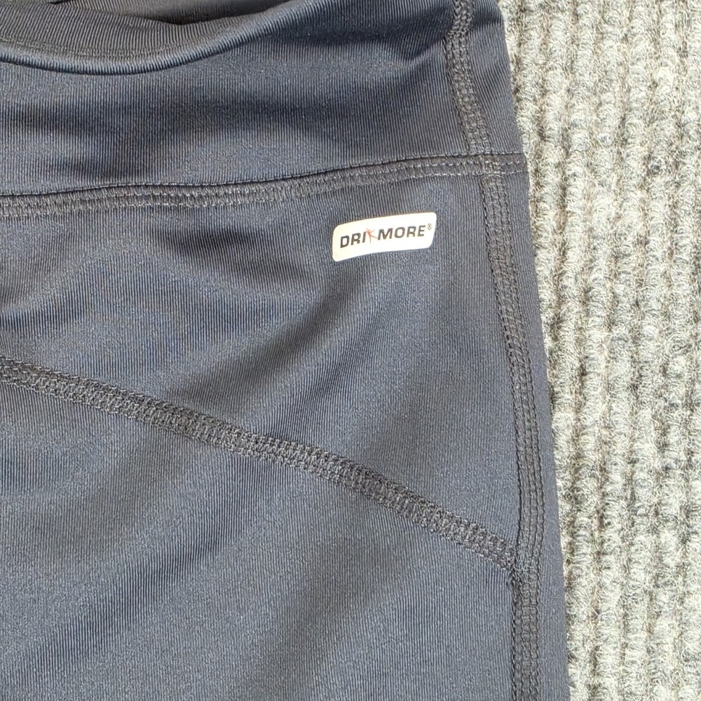Danskin Now Size Large 12-14 Misses Black Dri More Fitted Leggings - Picture 5 of 9